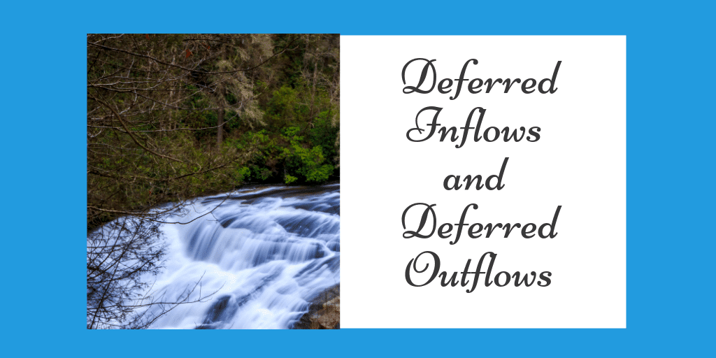 deferred inflows and deferred outflows