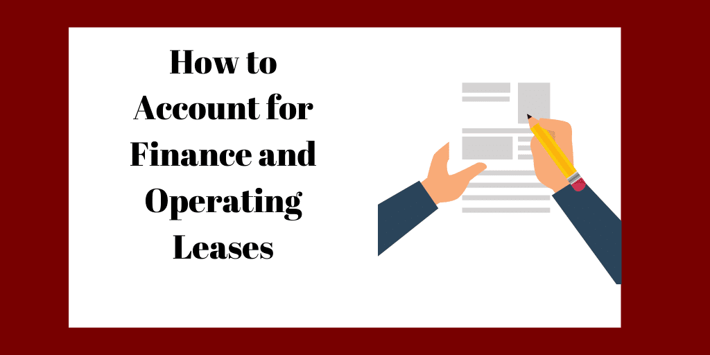 Finance and operating leases