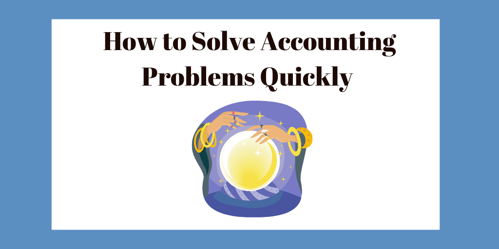 creative problem solving in accounting