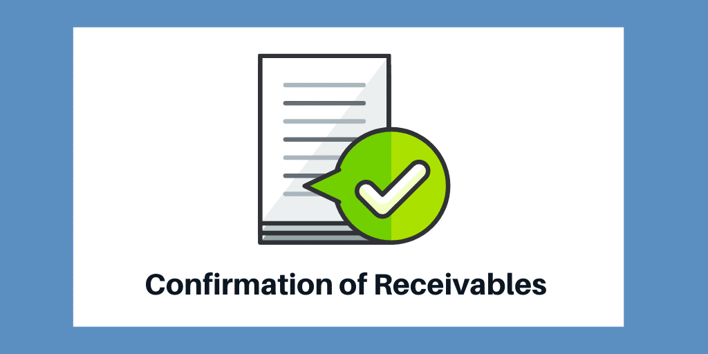 Confirmation of receivables