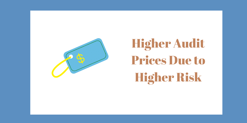 Higher audit price