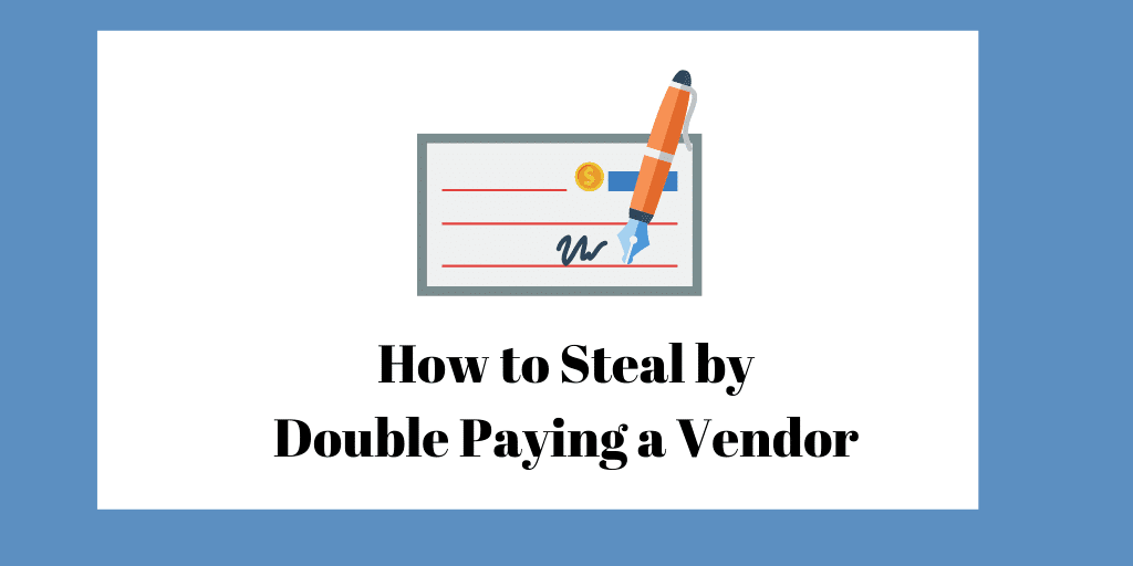 double pay a vendor