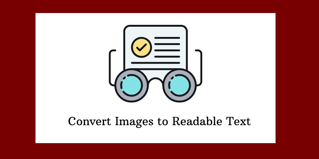 convert images to readable text