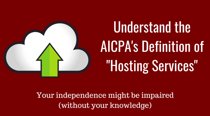 AICPA hosting services