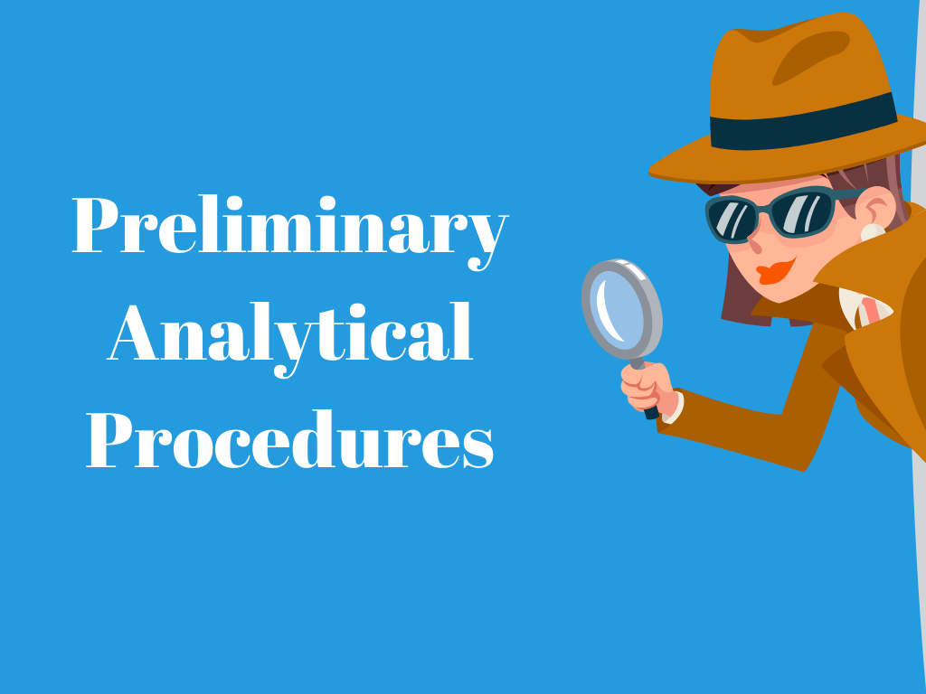 Preliminary analytical procedures